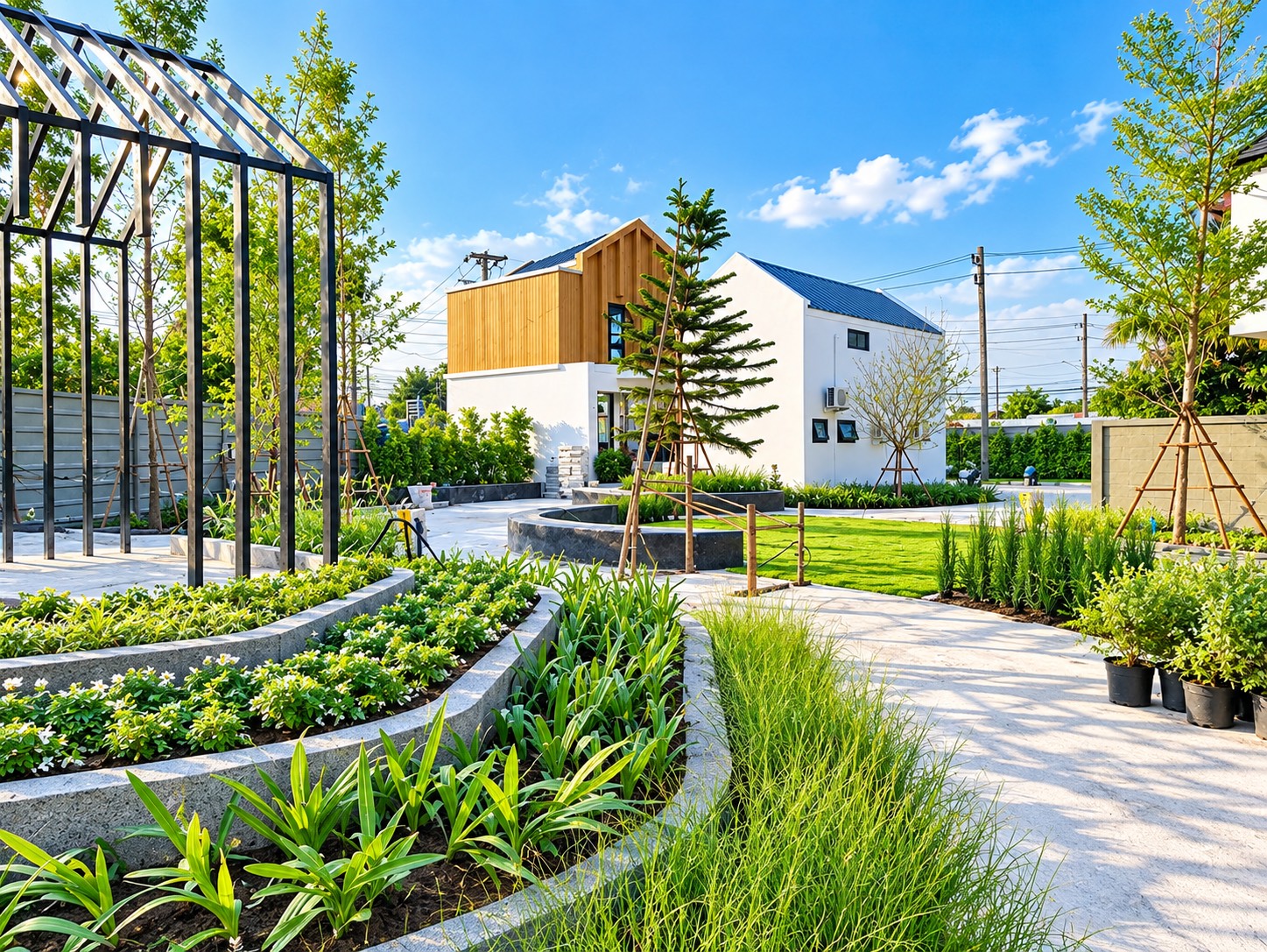 Modern Tropical Garden
