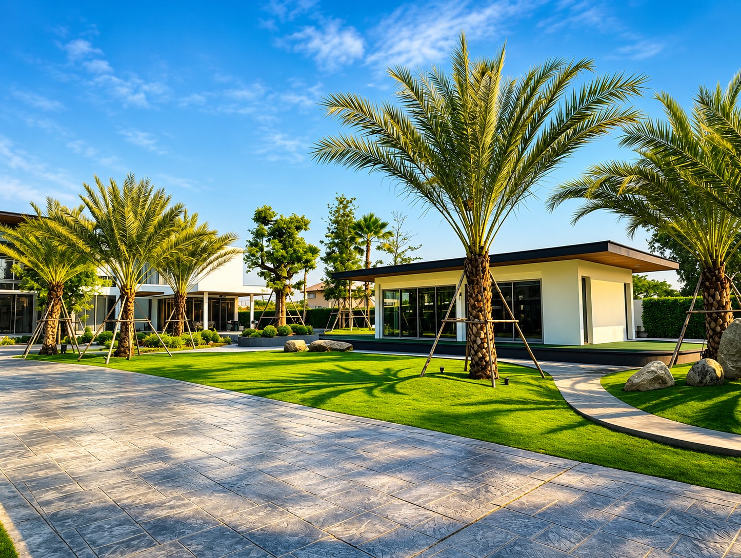 Modern Tropical Garden